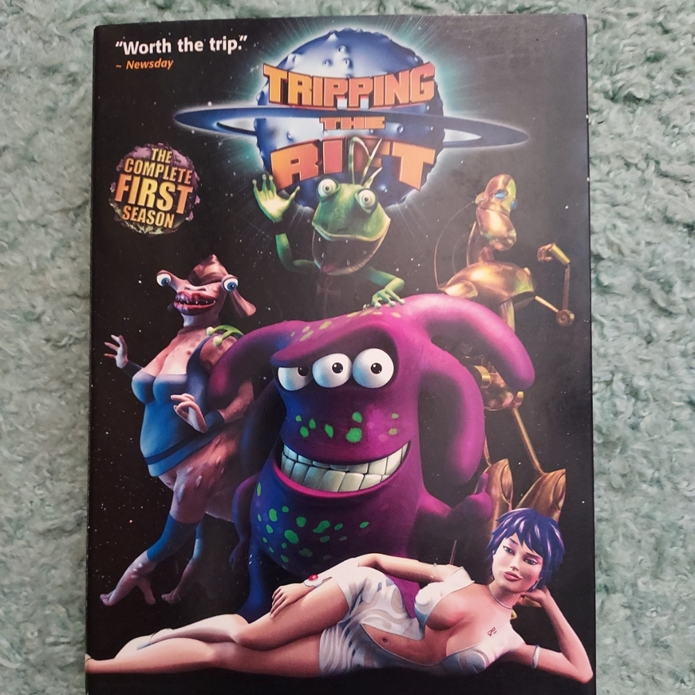 Tripping the Rift - Season 1 (DVD, 2005, 3-Disc Set) Pre-Owned Tested Working